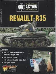 Bolt Action: French: Renault R-35 Tank